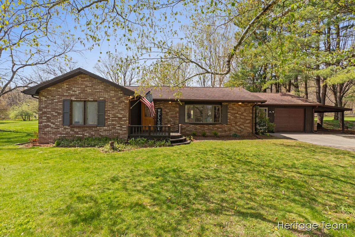 The exterior of DNA Builders' Timberline ranch renovation