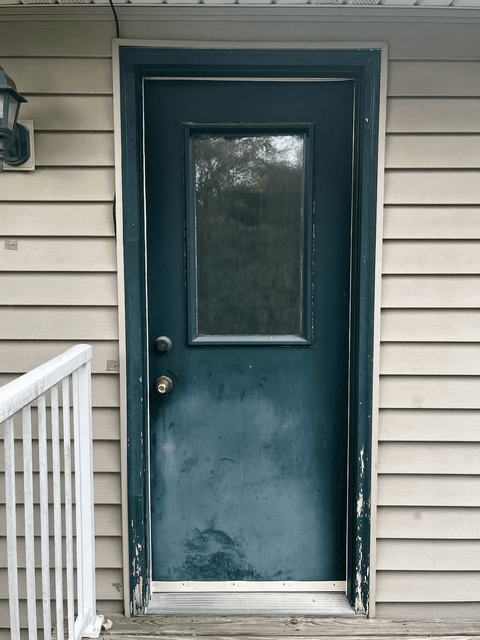 A door opening before installation by Highlands